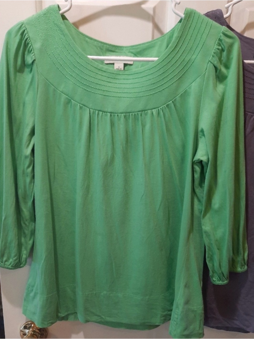 Banana Republic Green Cotton Blouse